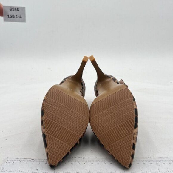 Pointed Toe T-strap Pumps for Women Classic Animal Prints Zebra Leopard D'orsay - Picture 7 of 7